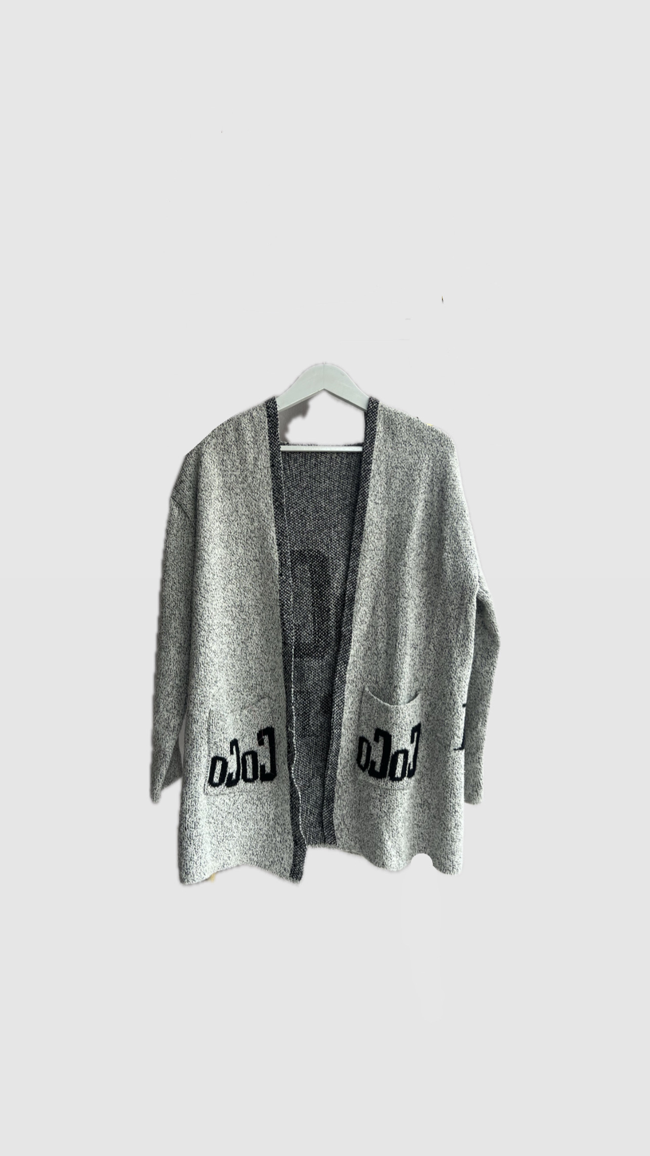 Grey ‘Coco’ Knit Cardigan